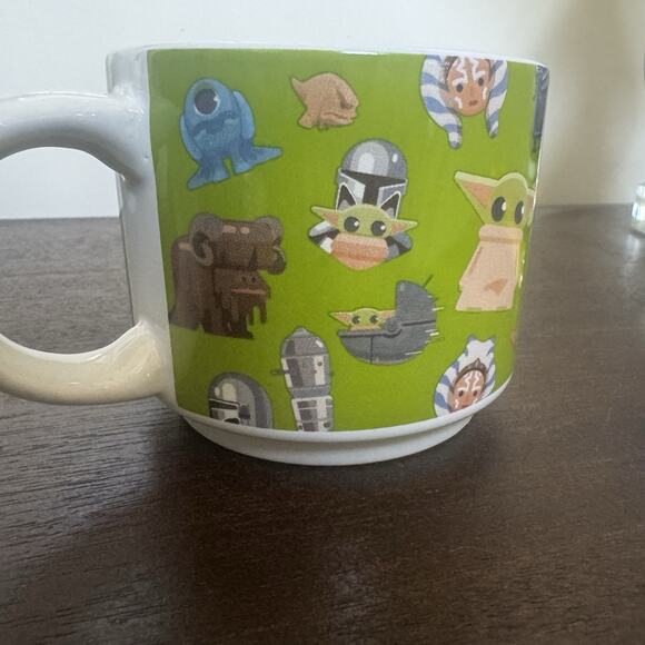 Star Wars Mandalorian Grogu Coffee Mug Tea Cup Baby Yoda R2D2 Lucas Film Sci Fi - Picture 5 of 16